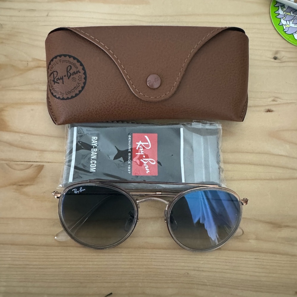 Ray-Ban Round double Ridge sunglasses